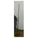 lightning rod on base - stands 67 inches
