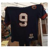 Chicago Bears #9 Jim McMahon jersey, size 3XL