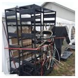 2 Cornelius soda dispensers, ice storage and soda