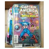 Comics - 50+ books including Captain America
