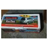 Malone Stax Pro 2 kayak rack and roof rails