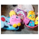 Shopkins lots - Cuddle Cubes, backpack, bucket,