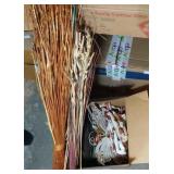 home decor - metal butterflies, stars, table