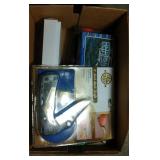 3 fixed blade knives and 5 folding knives