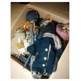 Halloween / Fall decor - serving dish, pumpkins,