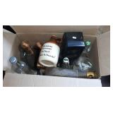 Alcohol Advertising lot - stoneware, bottles,
