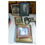 black and white pictures, 3 cherub, & other photos