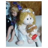 2 dolls - "Carly" porcelain from Ashton Drake