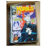 Comics - 50+ books including Morbius, Excalibur,