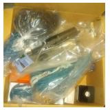 crafting supplies - rayons, flash cards, scrapbook