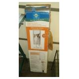 Pet Safe medium Sliding Glass Door pet gate -white