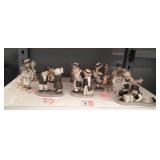 12 Pretty as a Picture figurines and boxes