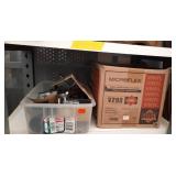 industrial stapler, shackle, snowman 3 bowl