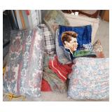 JKF tapestry, Made in Italy, rugs, pillows, one