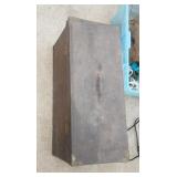 vintage carpenters tool chest with trays, one