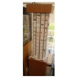 jewelry display cabinet with contents of jewelry