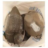 bag of 9 duck decoys