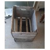 2 wood crates
