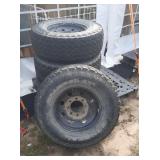 General Brabber AT2 - 4 tires with rims, 8 bolt