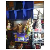 6 foot shelving unit  with 5 shelves