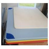 5 large kitchen cuttings boards - 4 are 18 inch by