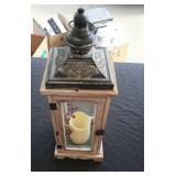 decor lantern - stands 19 inch tall