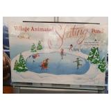 Dept 56 Village Animated Skating Pond - new in box
