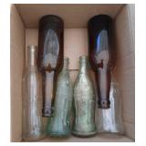 6 vintage bottles - Milw. Brewing Co., Wausau