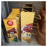 3 M&M candy displays
