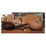 cooking molds and small pans - 9 pieces