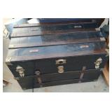 large trunk with tray and compartment - 36 inch