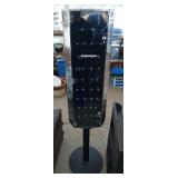 "Metal Maffia" jewelry rotating display cabinet