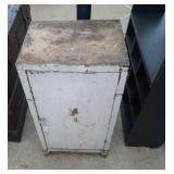 metal storage cabinet - 14 inch wide, 26 inch tall