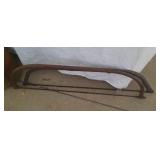 two bow saws - 46 inches