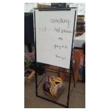 stand up marker board, 2 decor battery candles