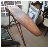 wood ironing board