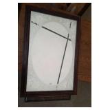 Rose Frosted mirror - 18 inch by 27 inch