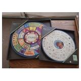 2 decor Lazy Susans - new in box - 14 inch & 18 in