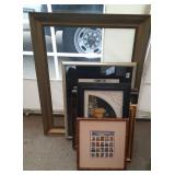 framed USPS stamps, metal art, Black River Falls,