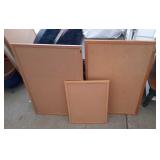 3 bulletin boards (two Quartet 3