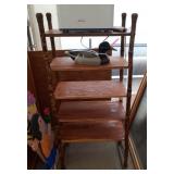 bamboo legs shelves - 49 inch tall & 23 inch wide