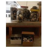 huge lot of sewing buttons