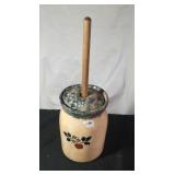 small butter churn - jug is 10 inches