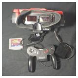 Nintendo Virtual Boy with Mario Tennis game