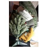 Christmas linens, small tree, runners and more