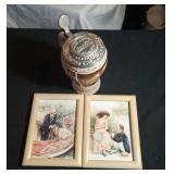 1951 Coca-Cola Stein with COA and 2 small pictures