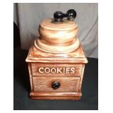 McCoy Coffee Mill cookie jar - 11 inches