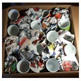 approx 40 novelty office coffee cups