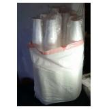 large Styrofoam cups and lids