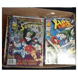 Comics including X-men, Superman, Snake Eyes 50+